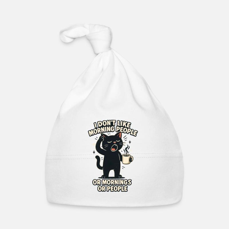 I have to give a shit to cat lovers sarcastically Organic Baby Cap