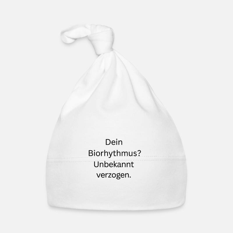 Biorthythmus - Baby Bio-Mütze - Weiß