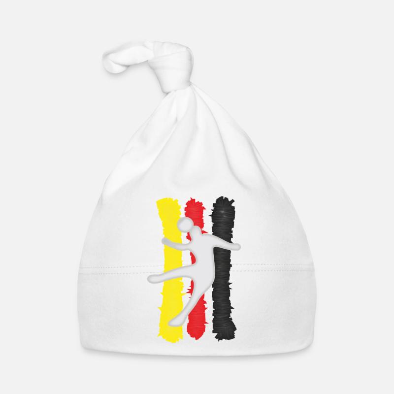 Fußball Logo Baby Bio-Mütze