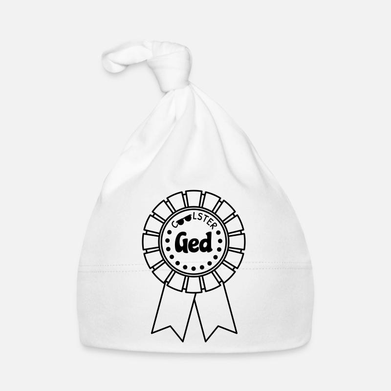 Coolest Ged - Organic Baby Cap - white