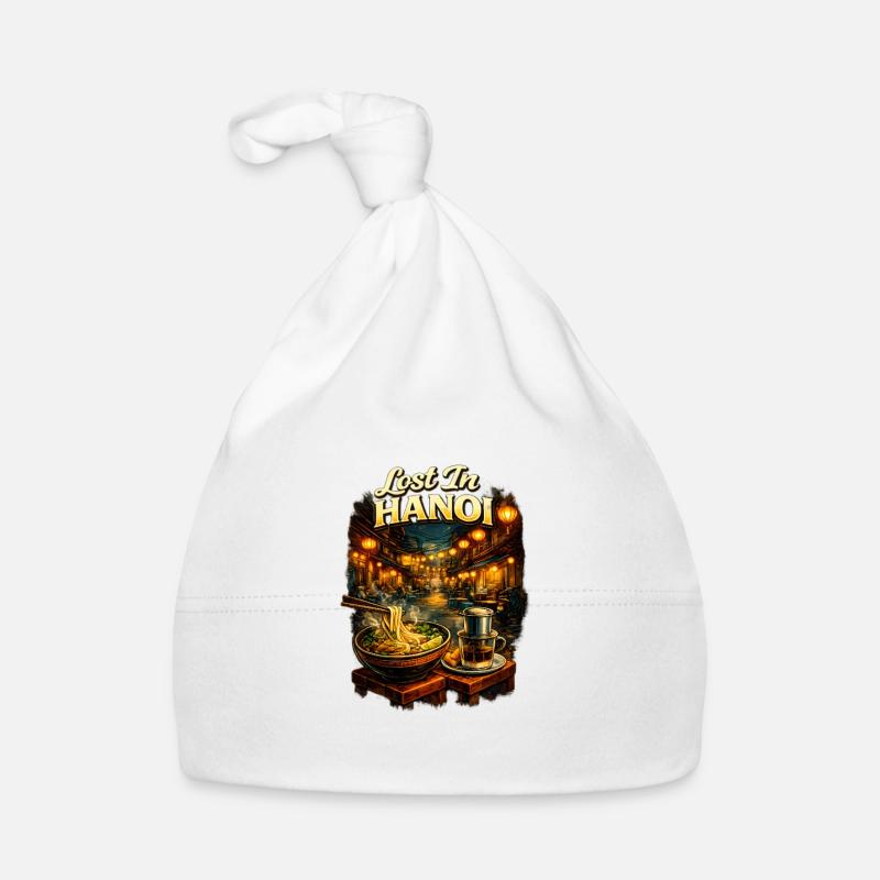 Perdu à Hanoï Bonnet bio Bébé