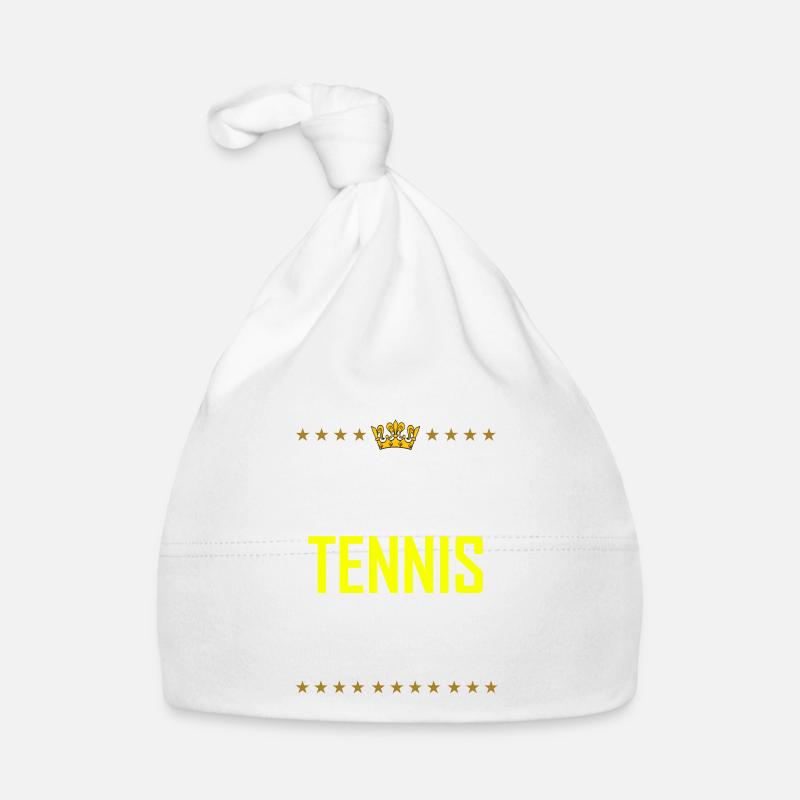Futur champion de tennis - Bonnet bio Bébé - blanc