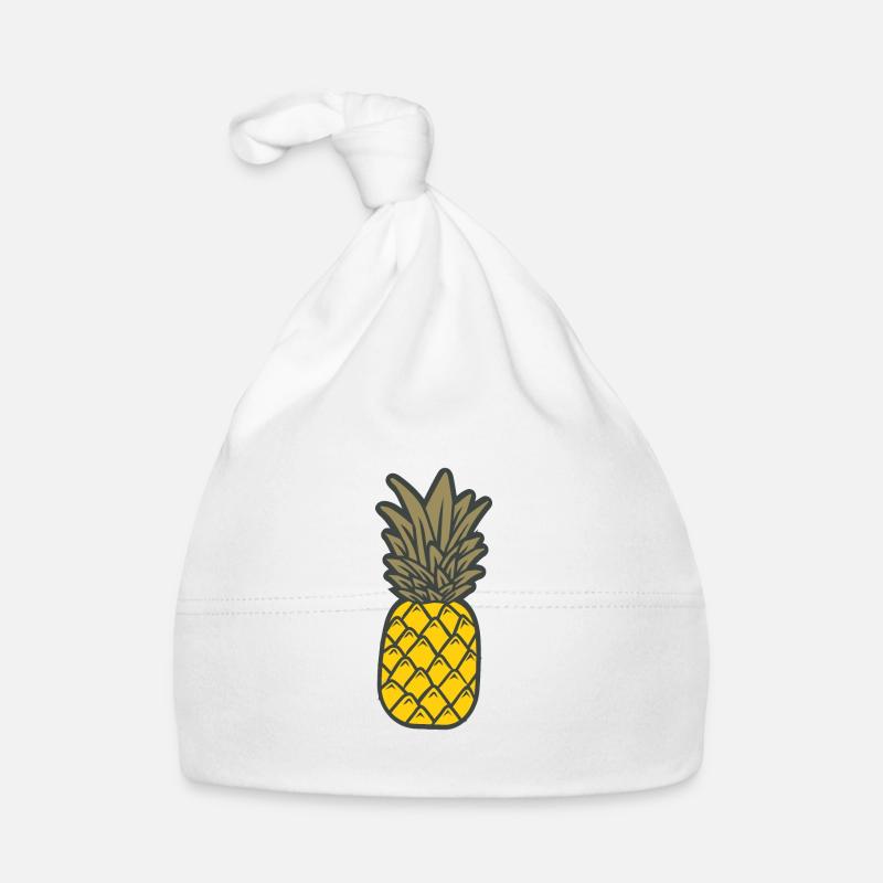 Ananas Baby Bio-Mütze