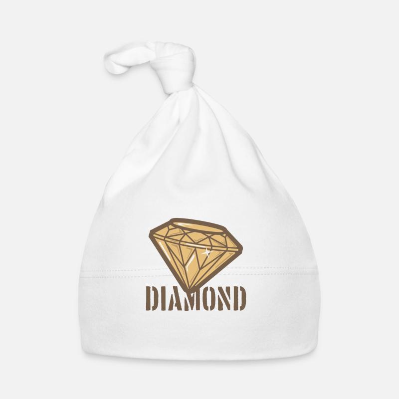 diamond Organic Baby Cap