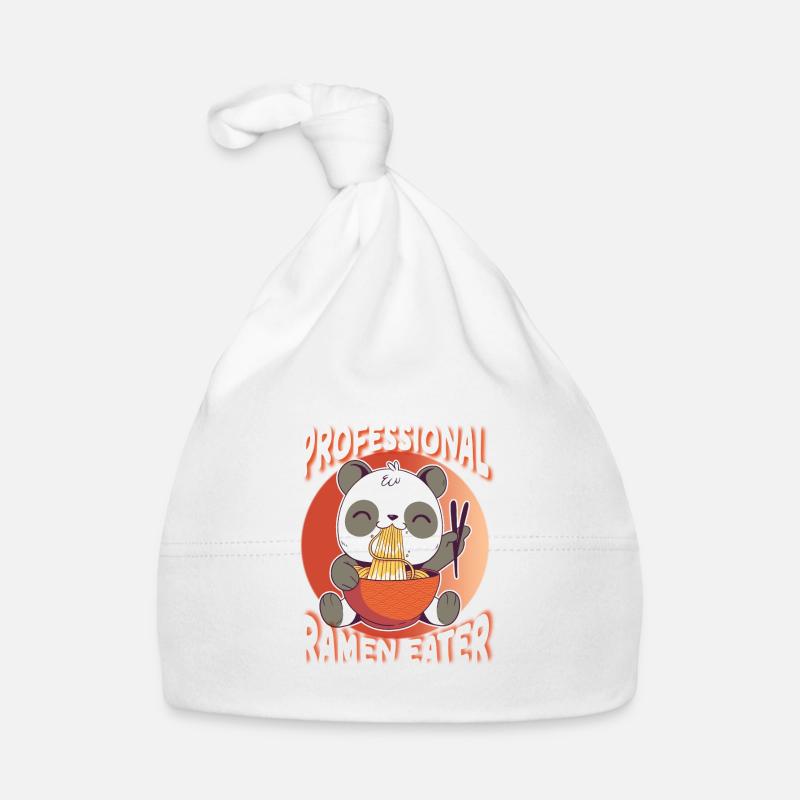Panda Professional Ramen Eater - Asiatische Nudeln Baby Bio-Mütze