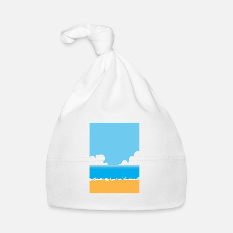 Plage Bonnet bio Bébé
