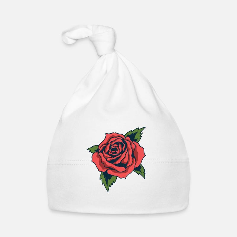 Rose Organic Baby Cap