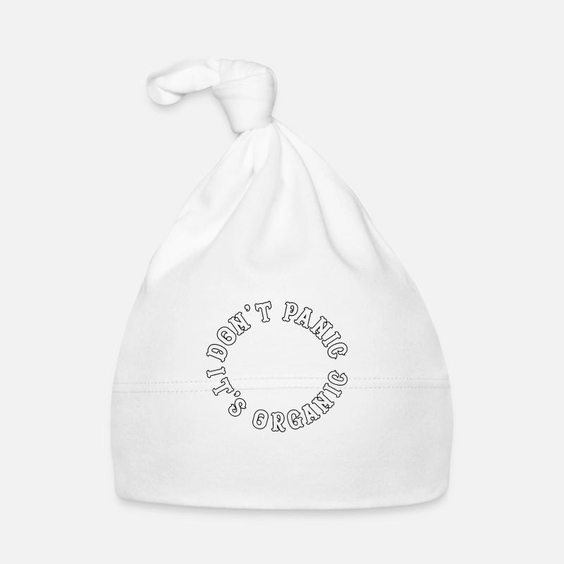 Dont Panic its Organic Organic Baby Cap