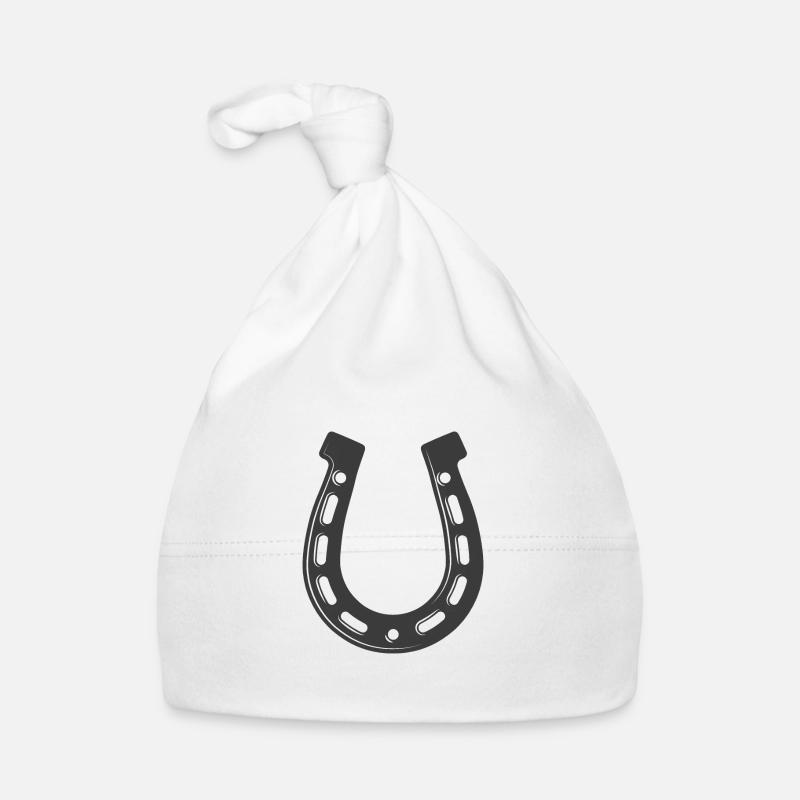 Horseshoe Organic Baby Cap