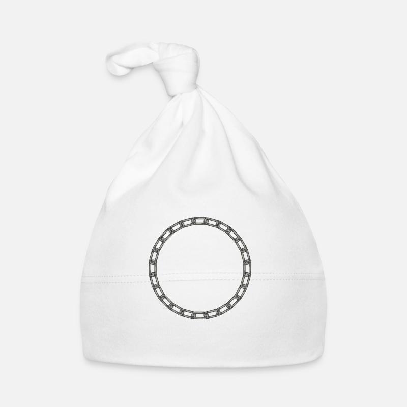 Chain Circle Organic Baby Cap