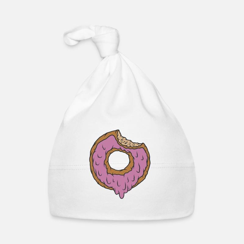 Donut bitten Organic Baby Cap