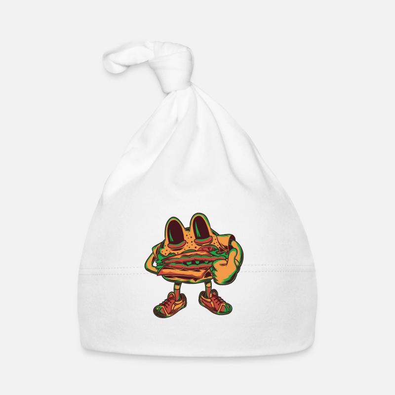 Sandwich figur Babyhue af økologisk bomuld