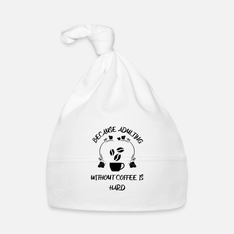 Kaffee Espresso Käffchen Baby Bio-Mütze