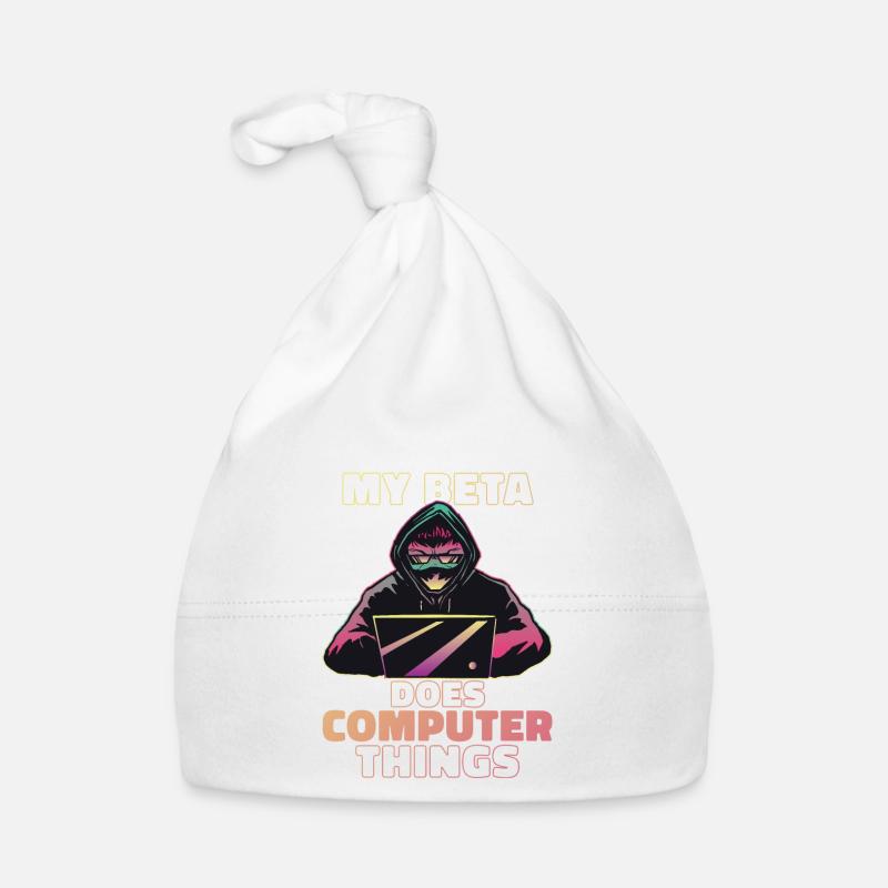 Ma bêta fait des programmeurs informatiques Bonnet bio Bébé