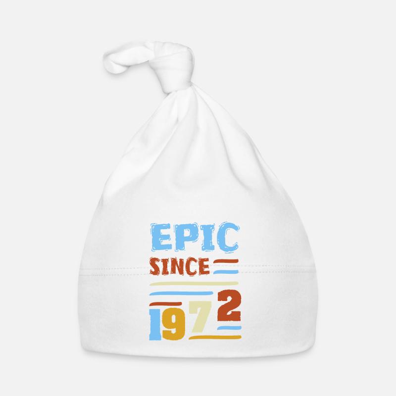 Episch seit 1972 Epic Since Baby Bio-Mütze