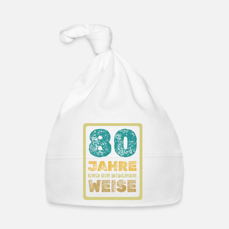 80 ans Bonnet bio Bébé