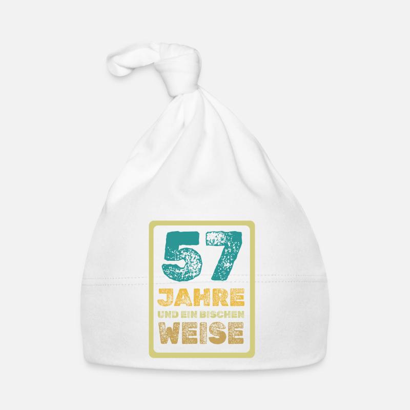 Alter 57 Baby Bio-Mütze