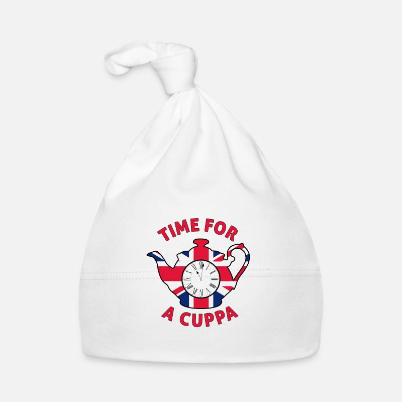 Time for a cuppa Organic Baby Cap