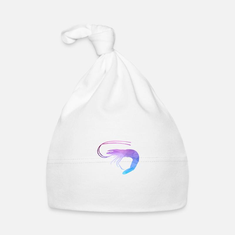 Polygone de crevettes Bonnet bio Bébé