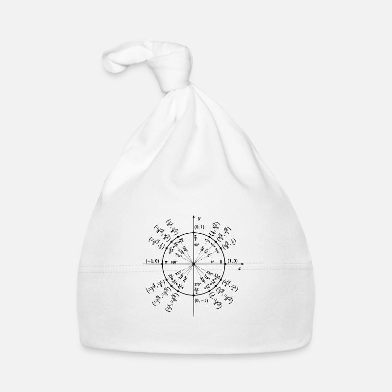 Unity Circle (Math Art) Organic Baby Cap