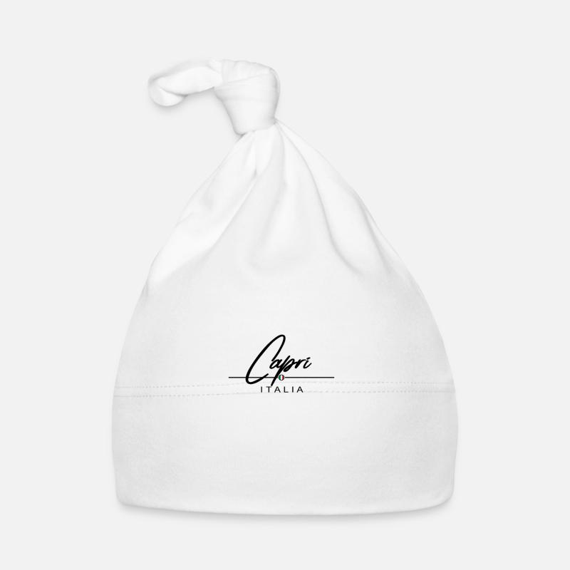 Capri Italie Bonnet bio Bébé