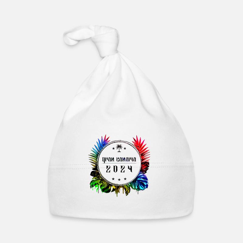 Gran Canaria 2024 Coloré Bonnet bio Bébé