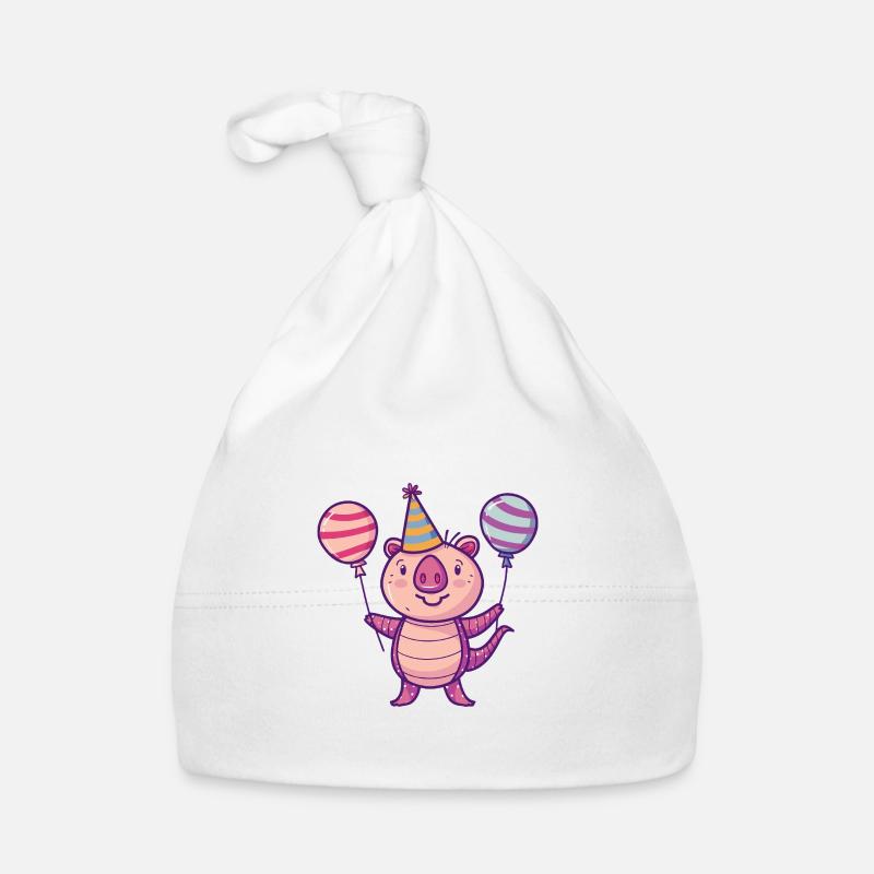 Armadillo Anniversaire Bébé Bonnet bio Bébé