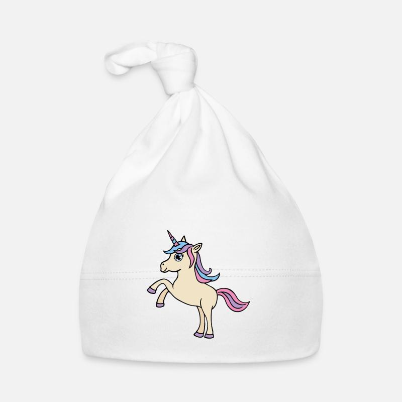 Unicorn (Comic, Kawaii) Organic Baby Cap