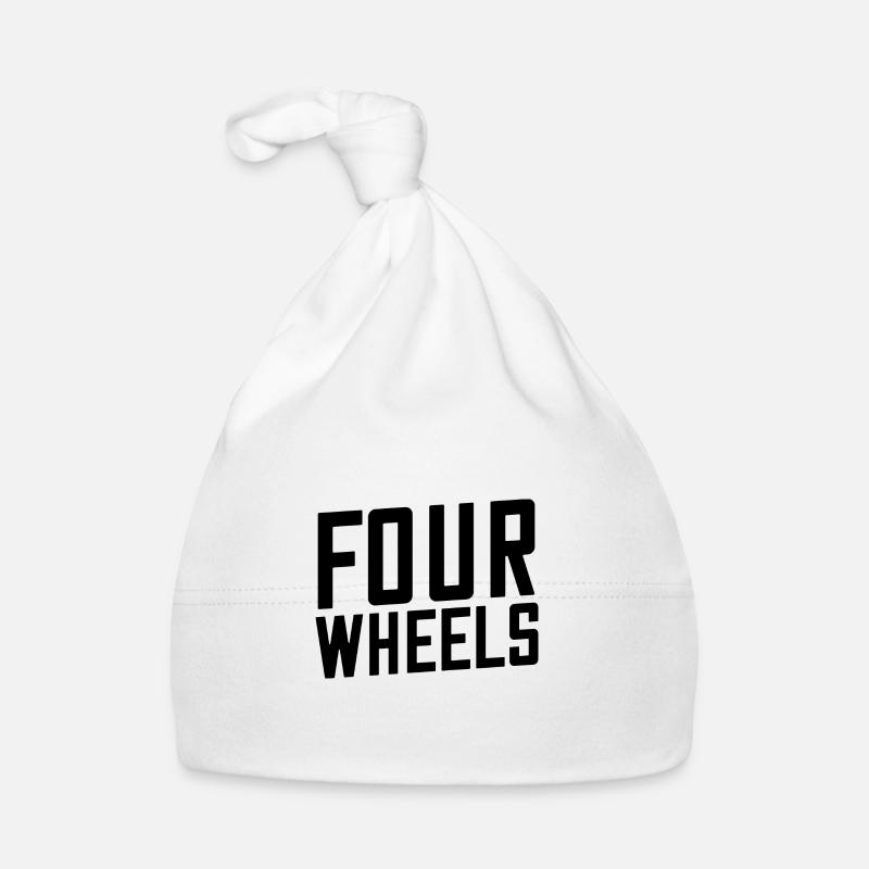 Four wheels Organic Baby Cap