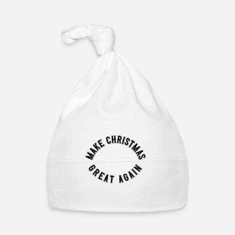 Make Christmas great again Baby Bio-Mütze