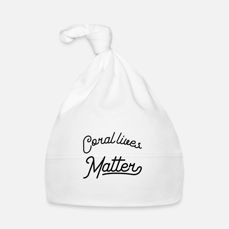 Les vies de corail comptent Bonnet bio Bébé