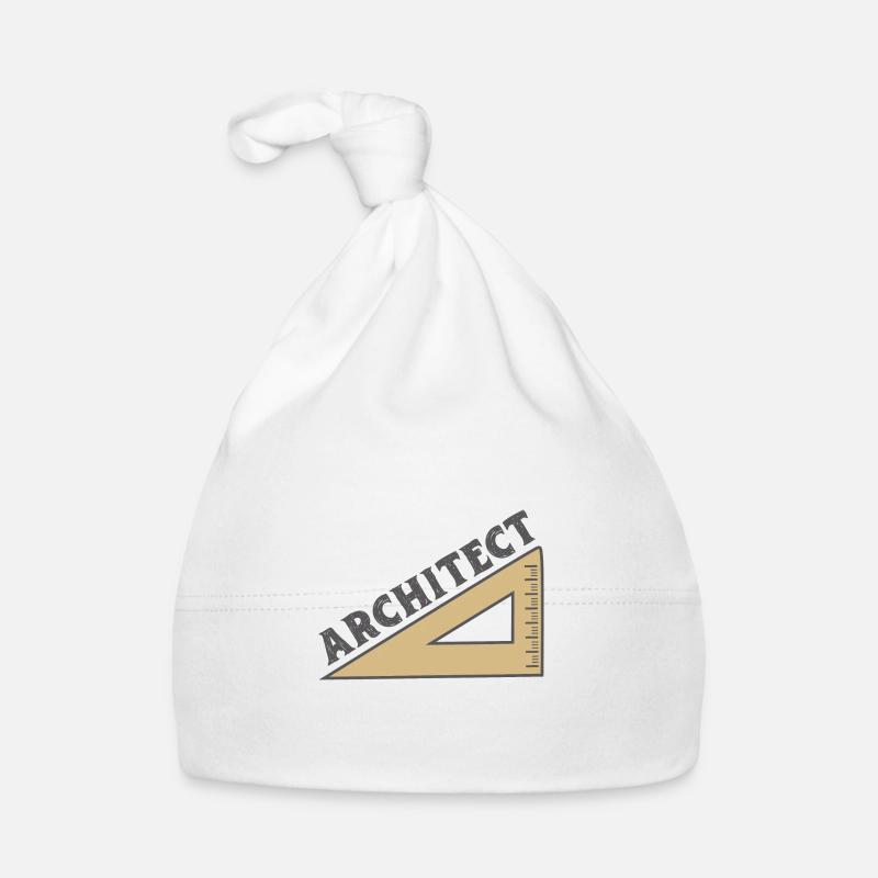 Geodreieck Architect Baby Bio-Mütze