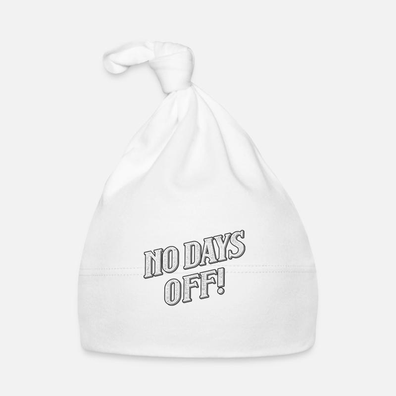 Pas de jours de congé Bonnet bio Bébé