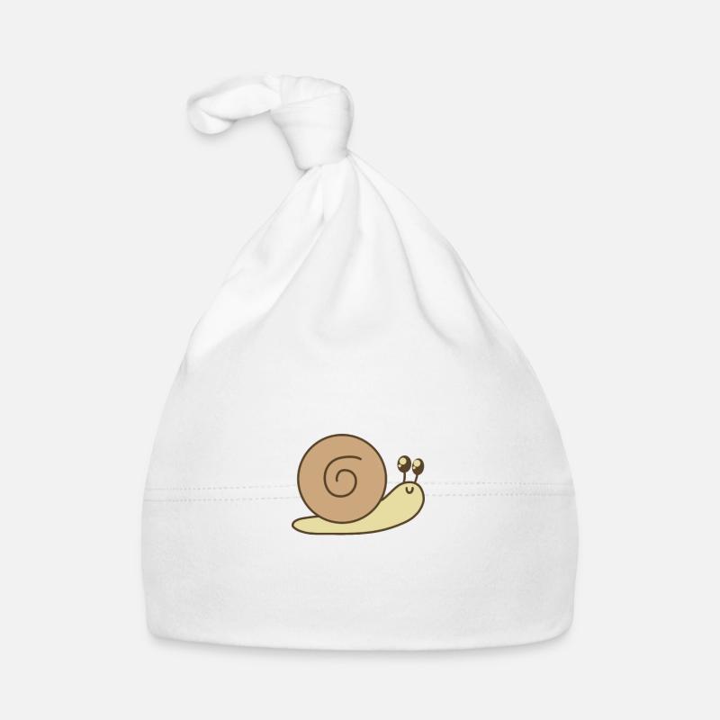 Snail Organic Baby Cap