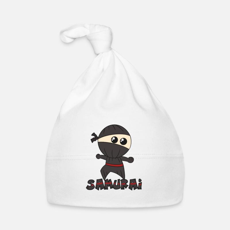 Samurai Organic Baby Cap