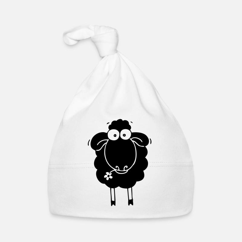 Black sheep Organic Baby Cap