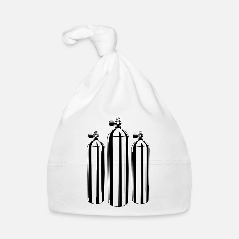 symbole de bouteille de plongée Bonnet bio Bébé