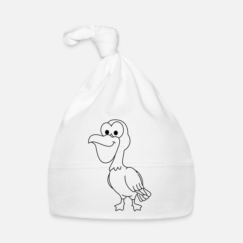 Pelikan Comic Tier Baby Bio-Mütze