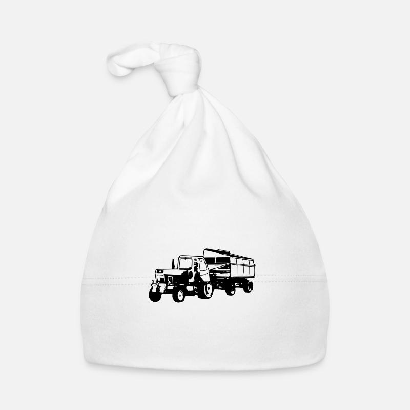 tractor Organic Baby Cap