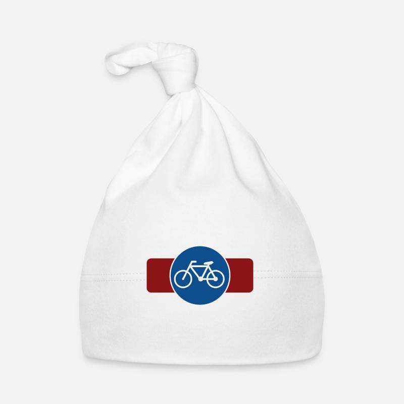 Fahrrad - Baby Bio-Mütze - Weiß