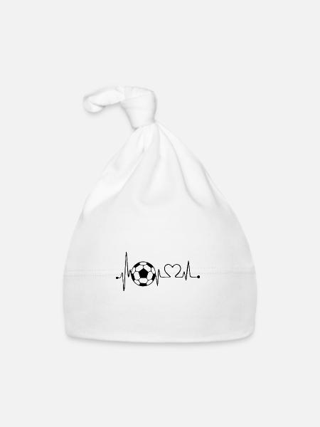 Ballsport - Baby Bio-Mütze - Weiß - Vorne