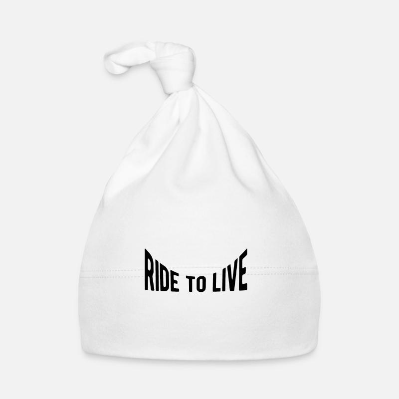Ride to live Organic Baby Cap
