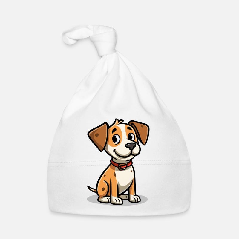 Conception de chien mignon pour les propriétaires de chiens Bonnet bio Bébé