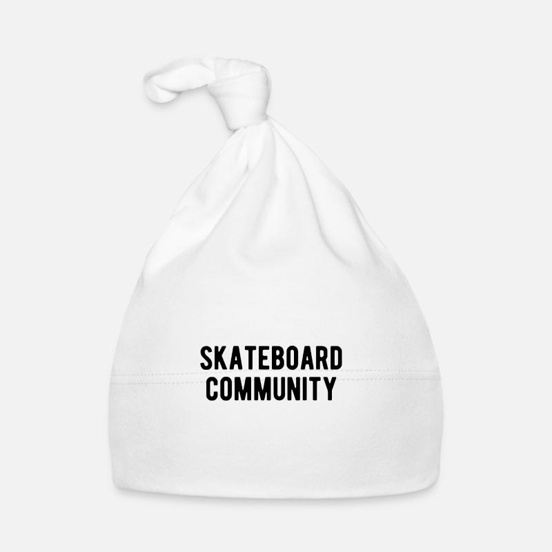 Communauté de skateboard Bonnet bio Bébé