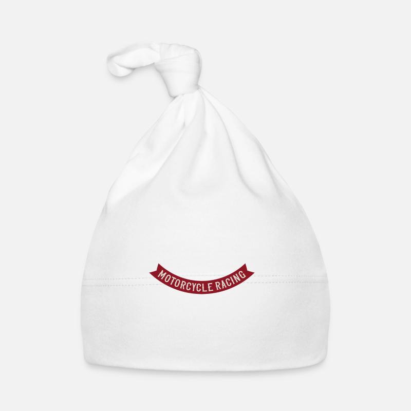 Motorcycle Racing Organic Baby Cap