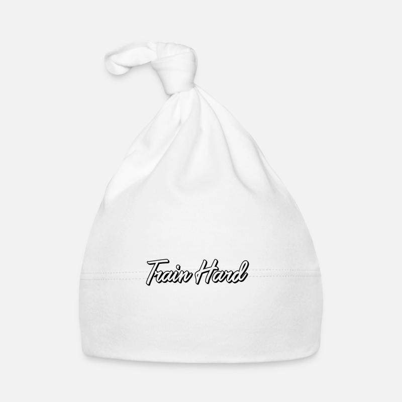 Train Hard Baby Bio-Mütze