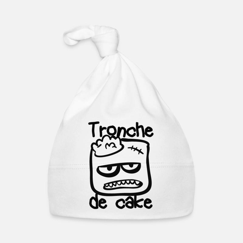Tronche de cake Bonnet bio Bébé