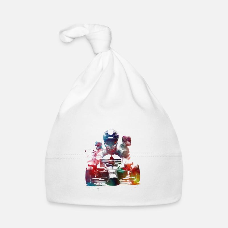 Formule #racing #sport Bonnet bio Bébé