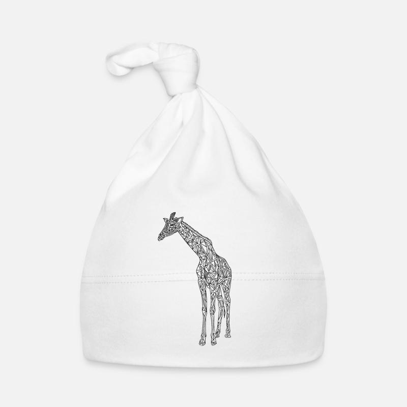 Lignes d’art Giraffe #giraffe Bonnet bio Bébé