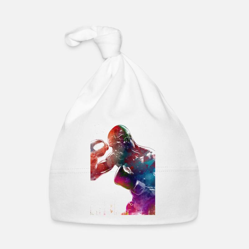 Boxing sport #boxing Organic Baby Cap